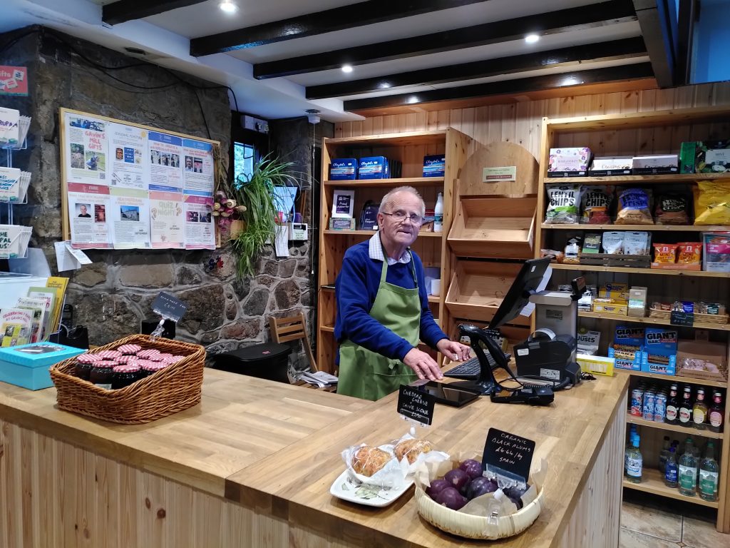 Volunteering in Gavin's Mill Shop